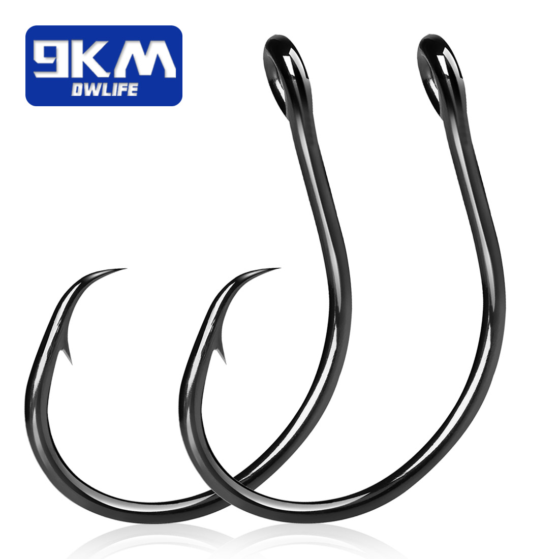 Fishing Hook Circle - 9KM 25-50 szt. Haczyki okrągłe z