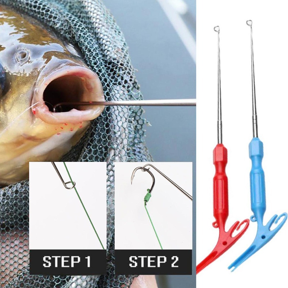 Fishing Hook Sharpener - 3 w1 Detacher do usuwania haczyków