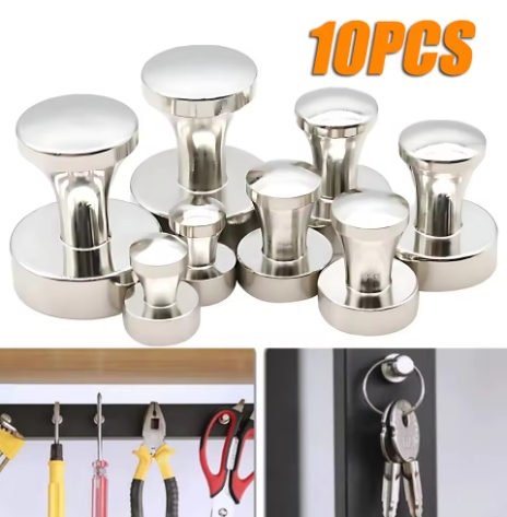 Fishing Hook Stainless Steel - 10 szt. Magnes bardzo mocne magnesy