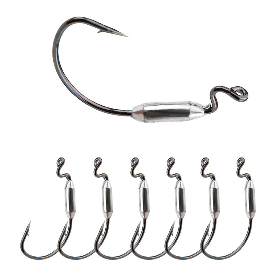 5 szt. Miękkich przynęt typu r – Fishing Hook Offset recenzja i cena