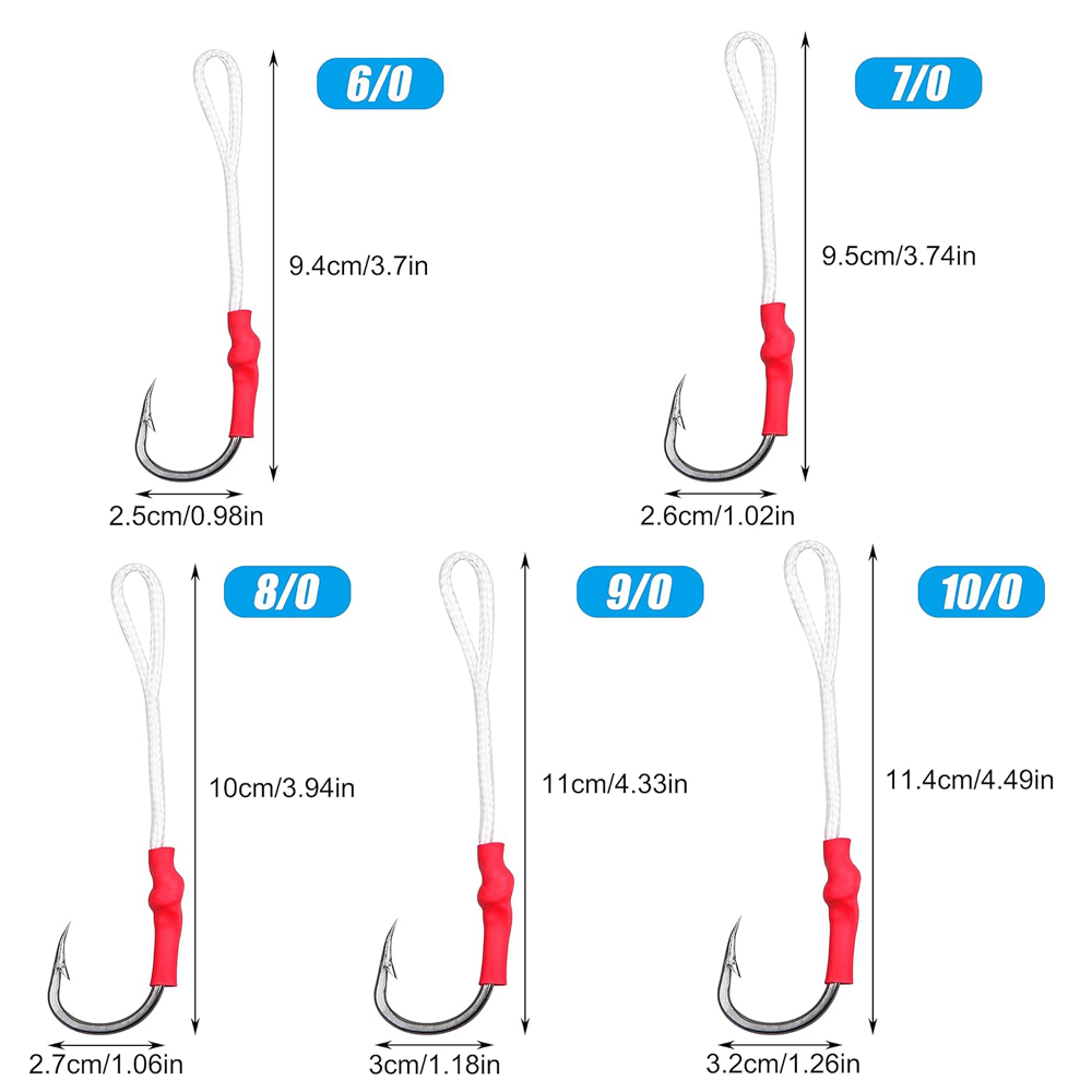 5 szt. 1/0-10/0 Haki wędkarski – Fishing Hook Offset recenzja i cena