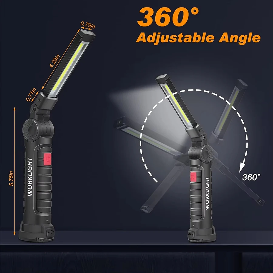 Akumulatorowa magnetyczna lamp – Fishing Hook recenzja i cena