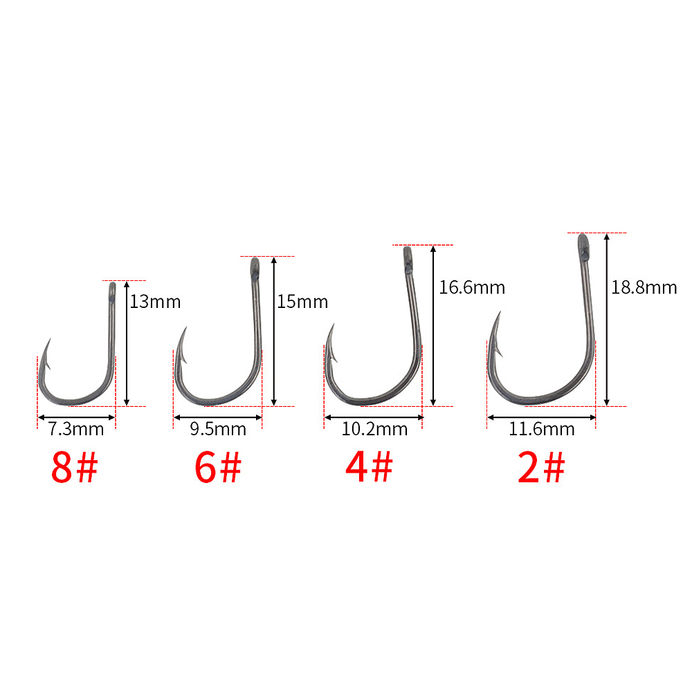 ABST 50 szt. Haczyki karpiowe  – Fishing Hook recenzja i cena