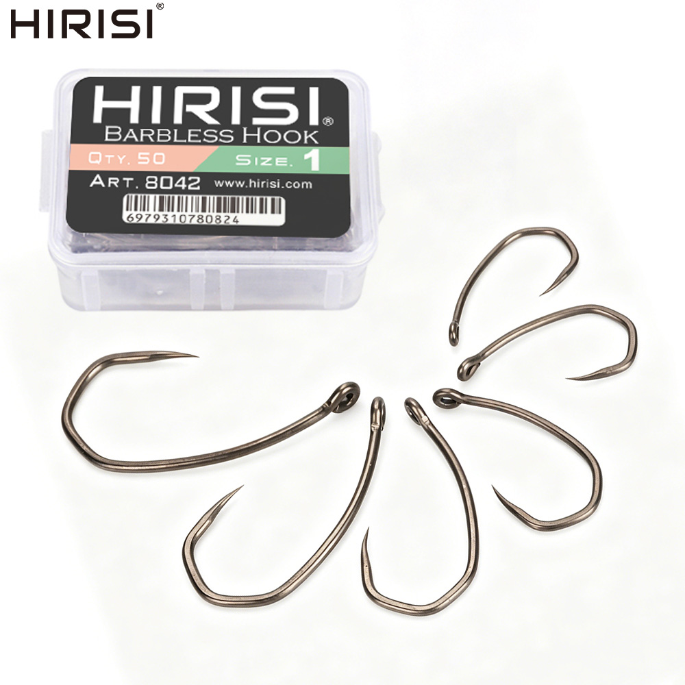 Hirisi 8042 100 szt. Haczyki w – Fishing Hook Barbless recenzja i cena