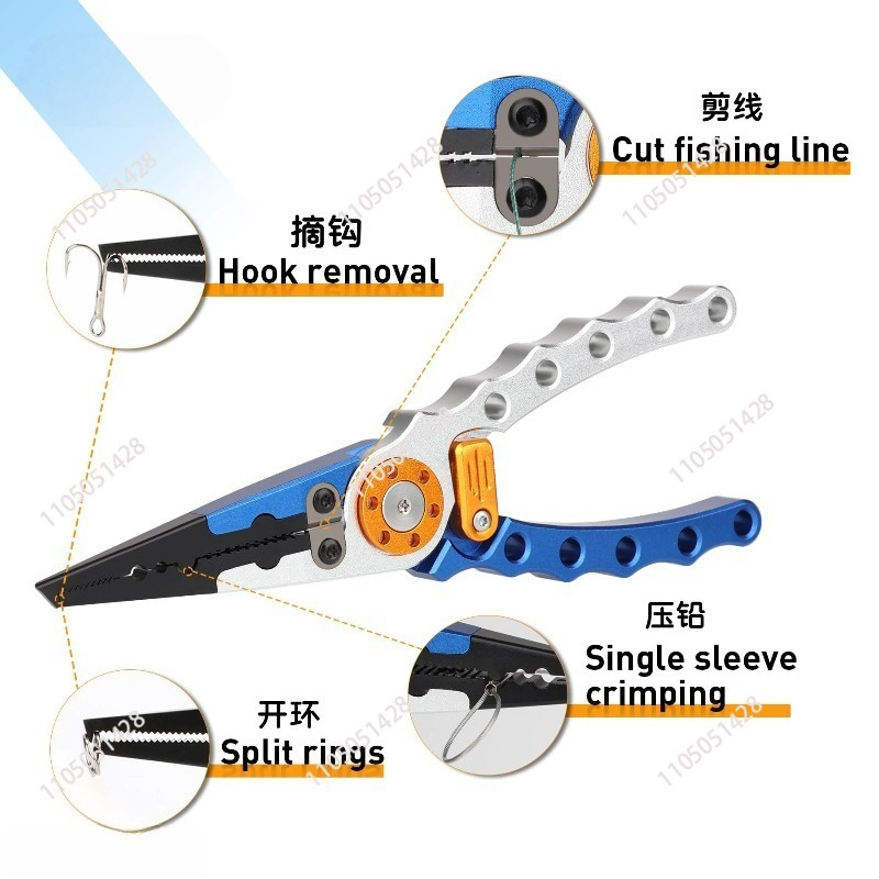 Aluminiowe szczypce wędkarskie – Fishing Hook Remover recenzja i cena