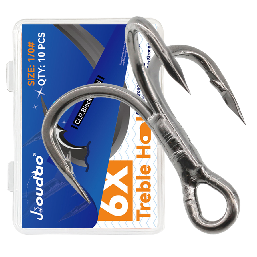 6X haczyki wędkarskie czarne 1 – Fishing Hook Offset recenzja i cena